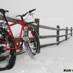 fatbike in the snow