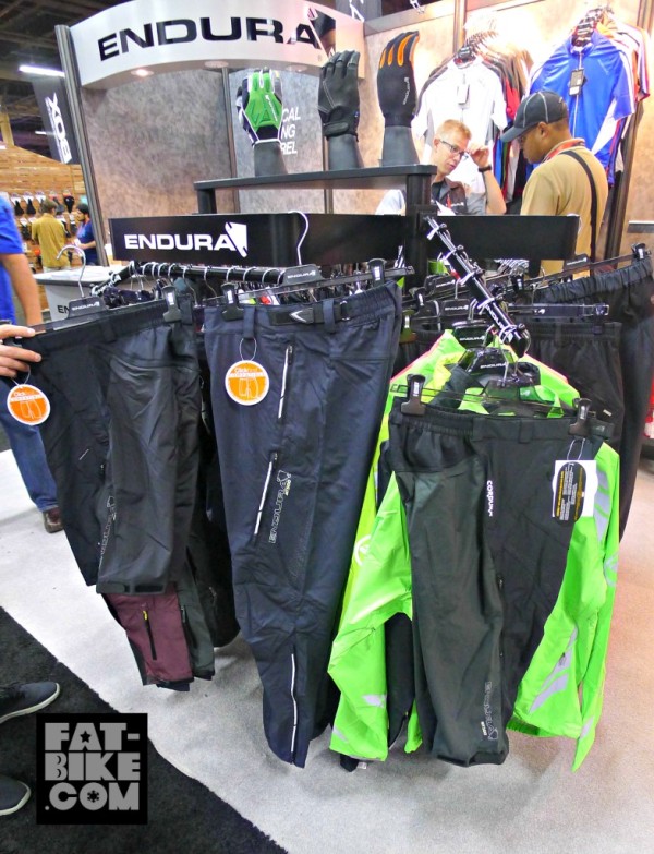 Endura showed us some sweet softshell shorts pants and knickers