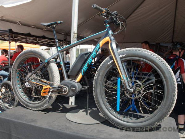 This is a fat-bike design exercise from Felt. They are gauging interest in the concept.