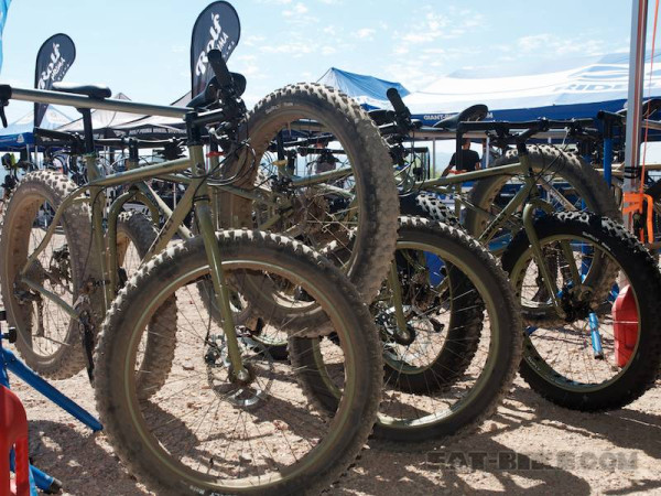 remember these guys? Surly fat-bikes were out in force.