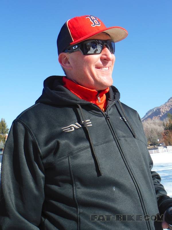 Ogden Mayor, Mike Caldwell is an enthusiastic supporter of fat-bikeing!