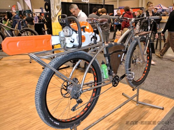 Need to maintain  your trail? Gotta carry that chainsaw? Moots has you covered!