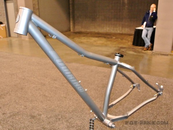 Ti Quiring frame for a 5-foot tall lady rider.