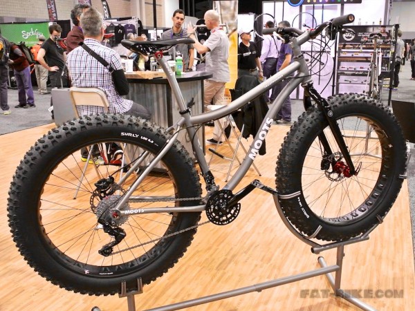 Moots Frosthammer 190mm, 5-inch compatible, titanium fat-bike.