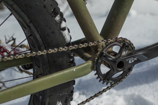 The GX square tooth design holds your chain like a vice grip.