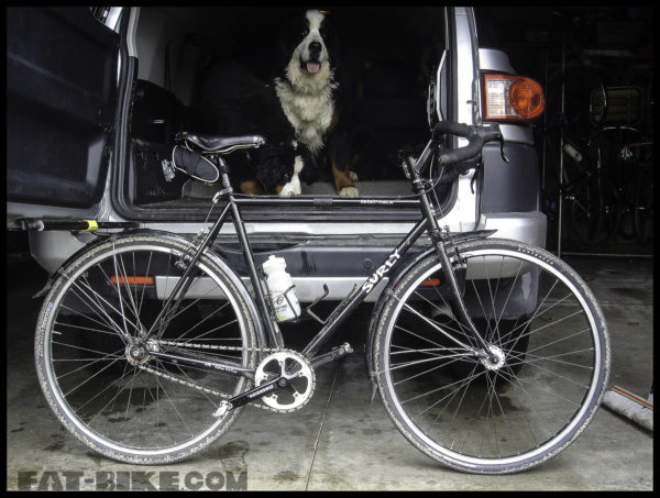 surly cross check black  *SURLY* crosscheck complete bike