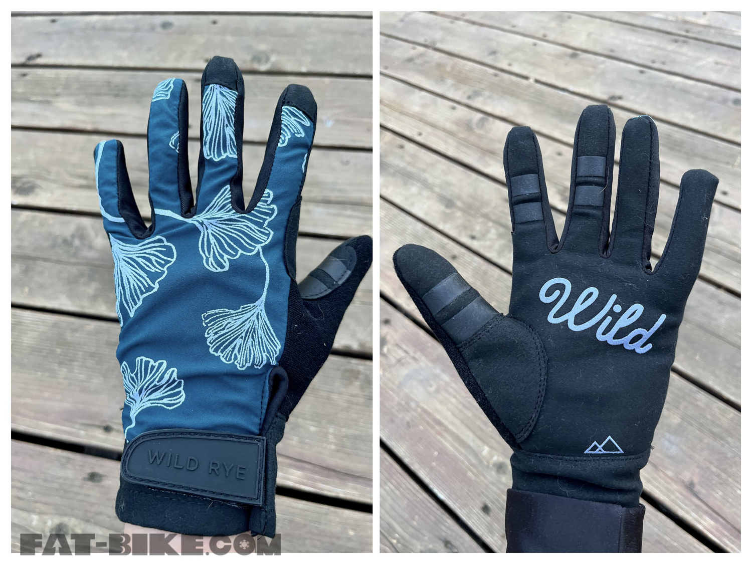 Wild Rye Women's Gnarnia Insulated Bike Gloves Black M