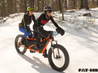 fat bike birkie tandem snow race