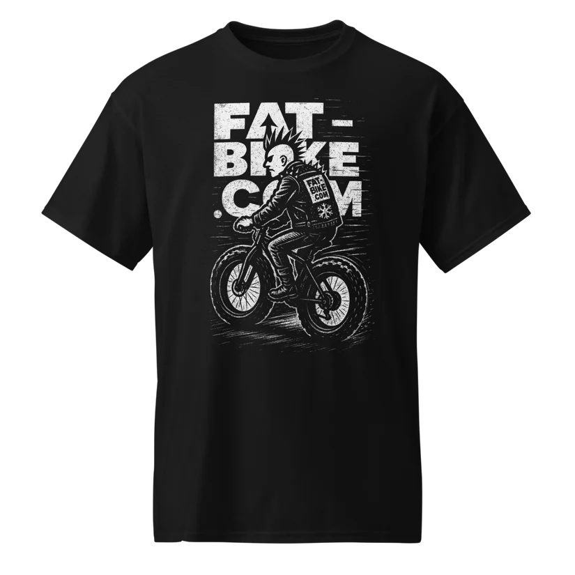 punk rock fat-bike t-shirt