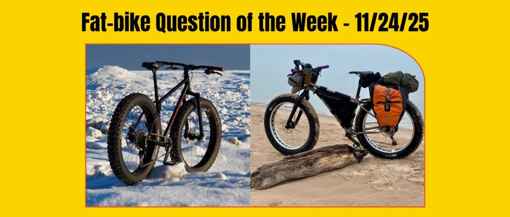 fat-bike seasonal riding